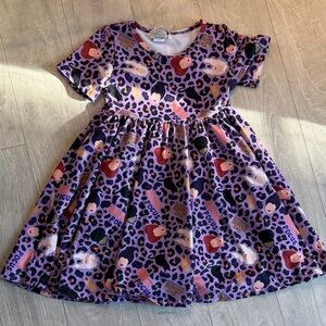 Purple Hocus Pocus Girls Dress